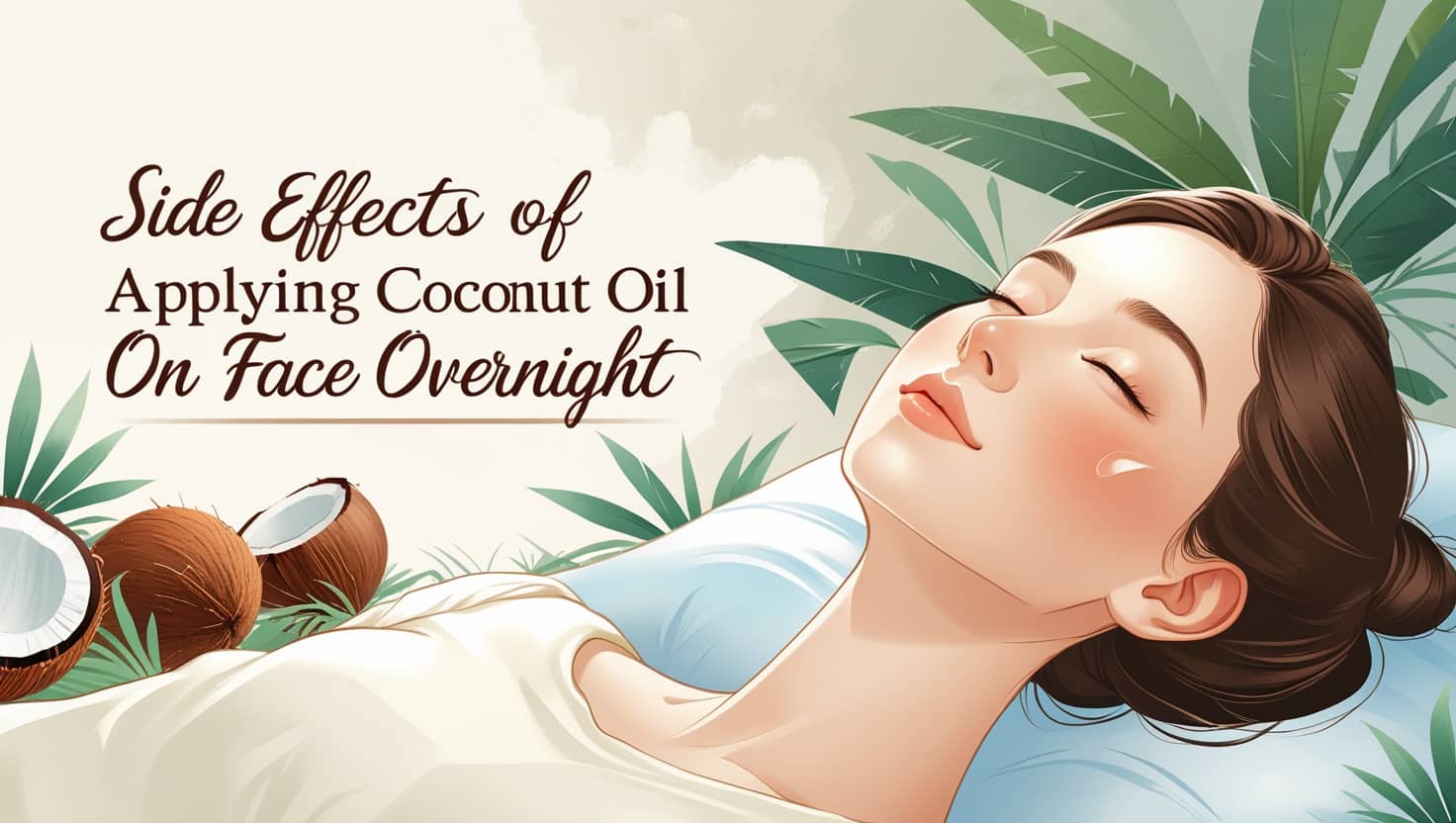 Side Effects of Applying Coconut Oil on Face Overnight