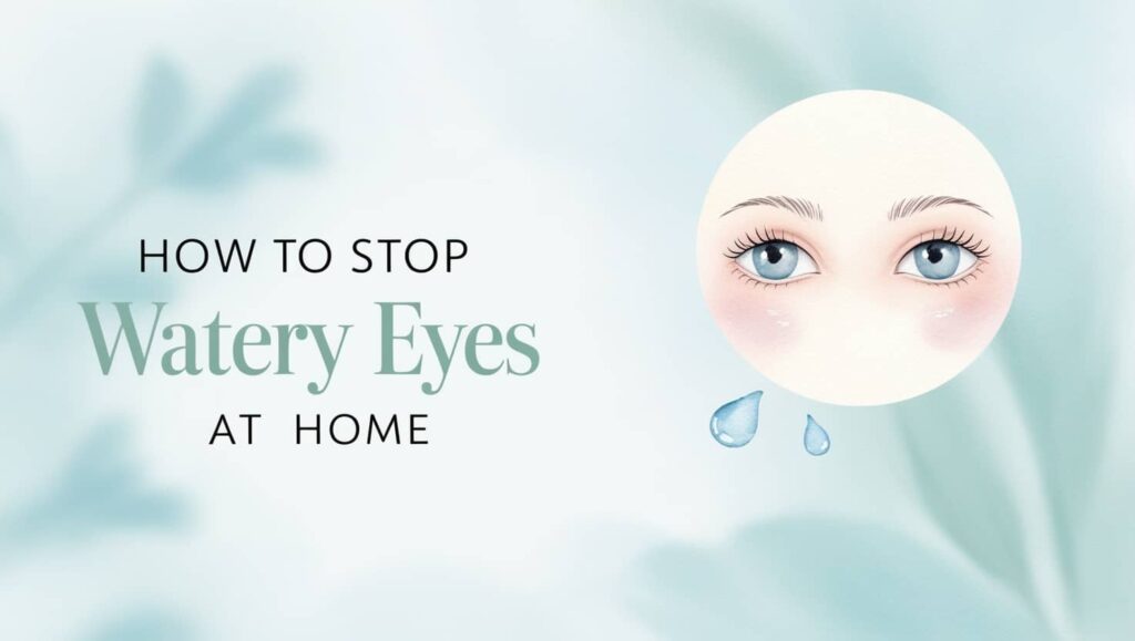 How to Stop Watery Eyes at Home