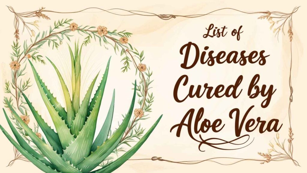 List of Diseases Cured by Aloe Vera