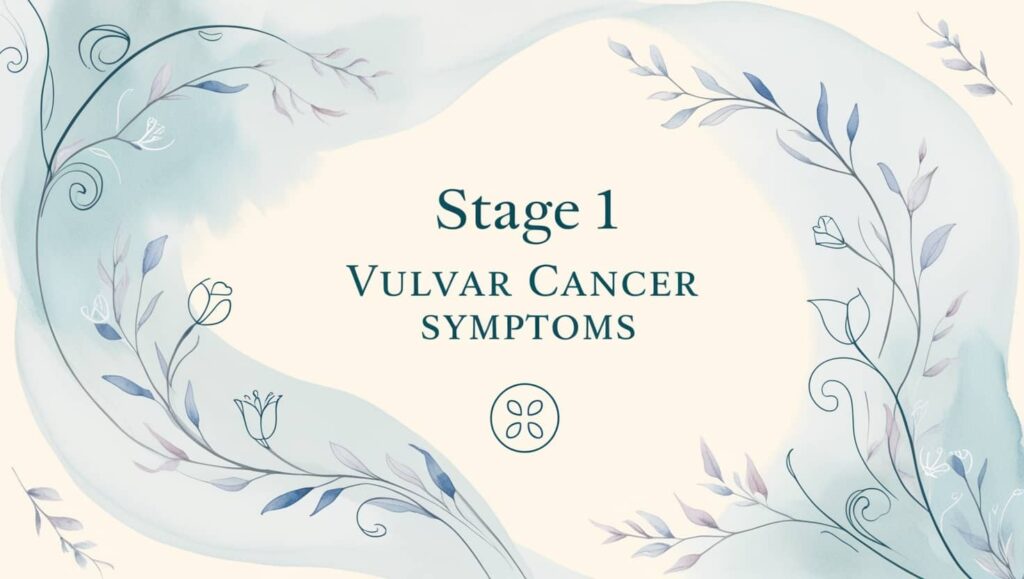 Stage 1 Vulvar Cancer Symptoms