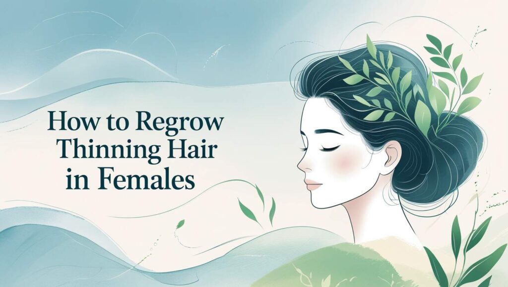 How to Regrow Thinning Hair in Females?