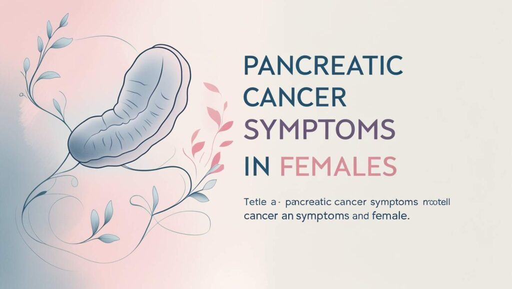 Pancreatic Cancer Symptoms in Females