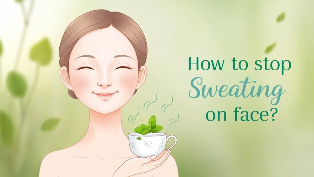 How to Stop Sweating on Face?