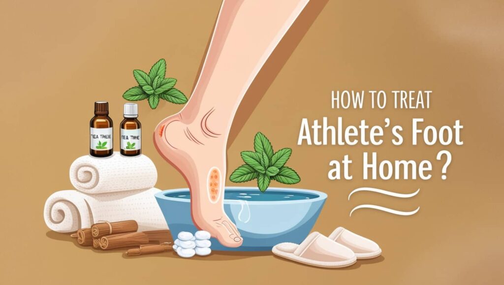 How to Treat Athlete’s Foot at Home?