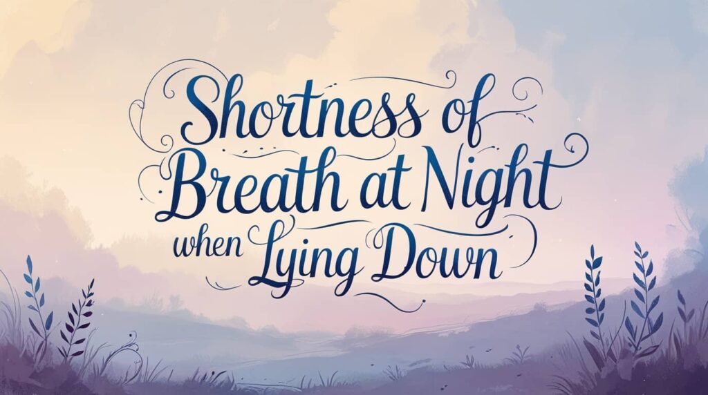 Shortness of Breath at Night When Lying Down